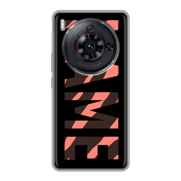Силиконовый чехол на ZTE Nubia Z50S Pro с принтом NAME