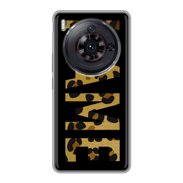 Силиконовый чехол на ZTE Nubia Z50S Pro с принтом NAME