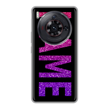 Силиконовый чехол на ZTE Nubia Z50S Pro с принтом NAME