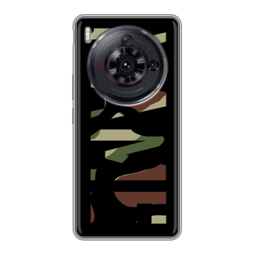 Силиконовый чехол на ZTE Nubia Z50S Pro с принтом NAME