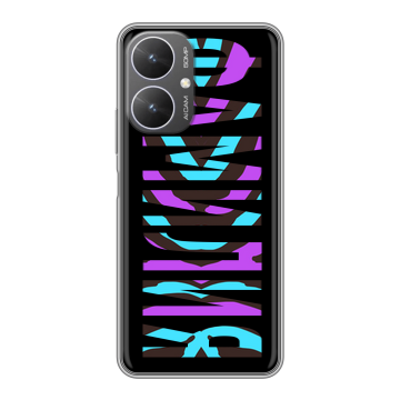 Силиконовый чехол на Xiaomi Poco M6 5G с принтом ФАМИЛИЯ