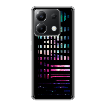 Силиконовый чехол на Xiaomi Poco X6 5G с принтом ФАМИЛИЯ