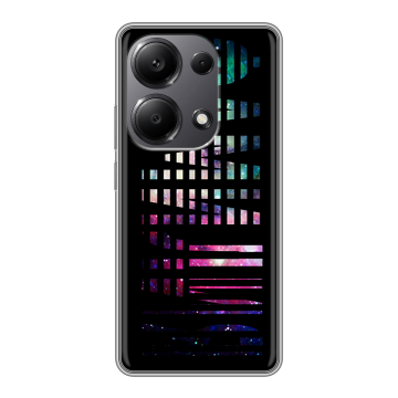 Силиконовый чехол на Xiaomi Redmi Note 13 Pro 4G с принтом ФАМИЛИЯ