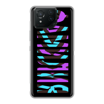 Силиконовый чехол на ASUS ROG Phone 8 Pro с принтом ФАМИЛИЯ