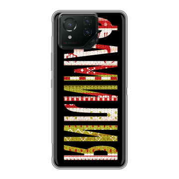 Силиконовый чехол на ASUS ROG Phone 8 Pro с принтом ФАМИЛИЯ