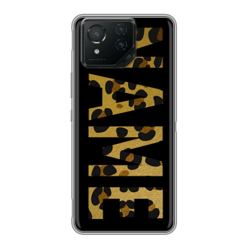 Силиконовый чехол на ASUS ROG Phone 8 Pro с принтом NAME