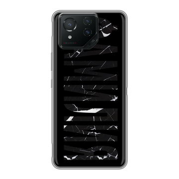 Силиконовый чехол на ASUS ROG Phone 8 Pro с принтом ФАМИЛИЯ
