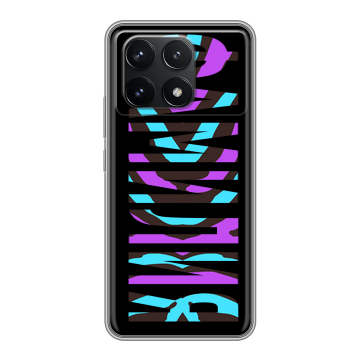 Силиконовый чехол на Xiaomi Redmi K70 5G с принтом ФАМИЛИЯ