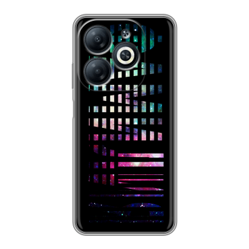 Силиконовый чехол на Infinix Smart 8 Pro с принтом ФАМИЛИЯ