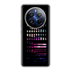 Силиконовый чехол на Realme 12 Pro Plus с принтом ФАМИЛИЯ