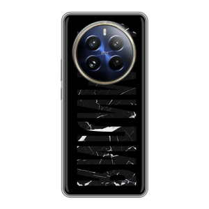 Силиконовый чехол на Realme 12 Pro Plus с принтом ФАМИЛИЯ