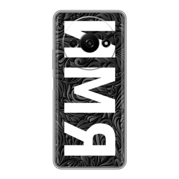 Силиконовый чехол на Xiaomi RedMi A3 с принтом ИМЯ