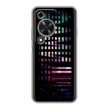 Силиконовый чехол на Huawei Nova Y72 с принтом ФАМИЛИЯ
