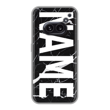 Силиконовый чехол на Nothing Phone (2a) с принтом NAME