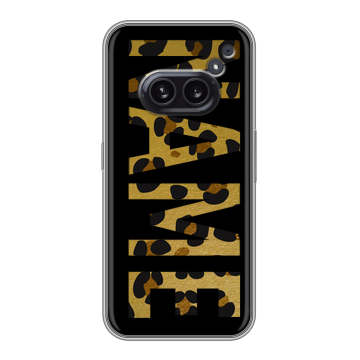 Силиконовый чехол на Nothing Phone (2a) с принтом NAME