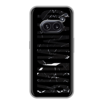Силиконовый чехол на Nothing Phone (2a) с принтом ФАМИЛИЯ