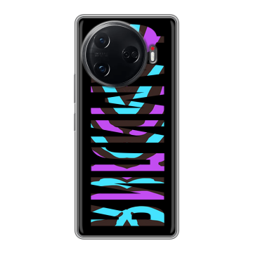 Силиконовый чехол на Tecno Camon 30 Pro 5G с принтом ФАМИЛИЯ