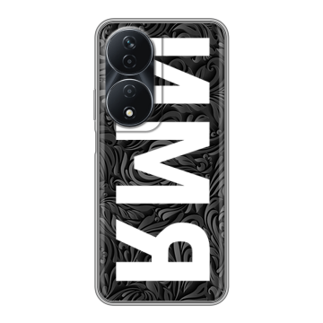 Силиконовый чехол на Honor 90 Smart с принтом ИМЯ