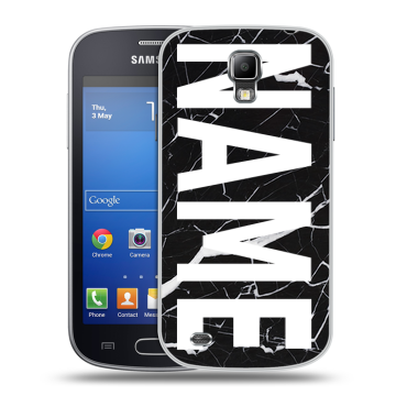 Пластиковый чехол на Samsung Galaxy S4 Active с принтом NAME