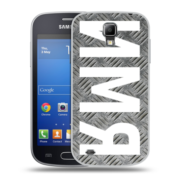 Пластиковый чехол на Samsung Galaxy S4 Active с принтом ИМЯ