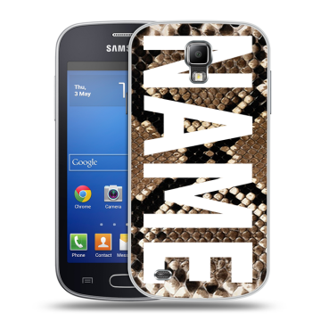 Пластиковый чехол на Samsung Galaxy S4 Active с принтом NAME
