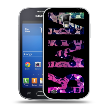 Пластиковый чехол на Samsung Galaxy S4 Active с принтом ИМЯ