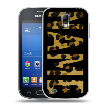 Пластиковый чехол на Samsung Galaxy S4 Active с принтом NAME