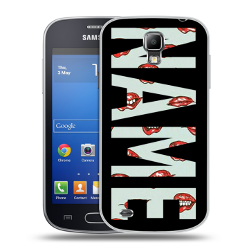 Пластиковый чехол на Samsung Galaxy S4 Active с принтом NAME