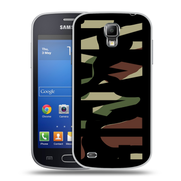 Пластиковый чехол на Samsung Galaxy S4 Active с принтом NAME