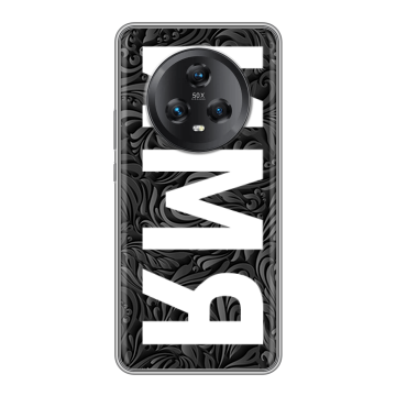 Силиконовый чехол на Honor Magic 5 с принтом ИМЯ