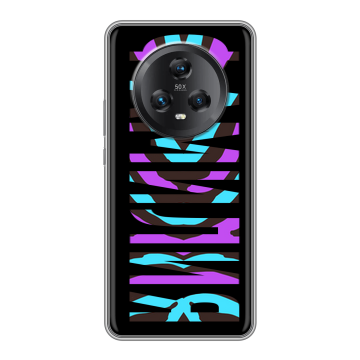Силиконовый чехол на Honor Magic 5 с принтом ФАМИЛИЯ