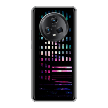 Силиконовый чехол на Honor Magic 5 с принтом ФАМИЛИЯ