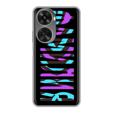 Силиконовый чехол на Huawei Nova 12SE с принтом ФАМИЛИЯ