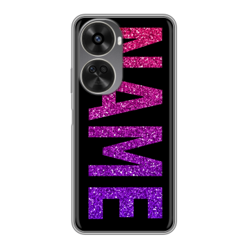 Силиконовый чехол на Huawei Nova 12SE с принтом NAME