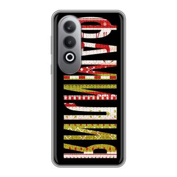 Силиконовый чехол на Oneplusnordce4 с принтом ФАМИЛИЯ