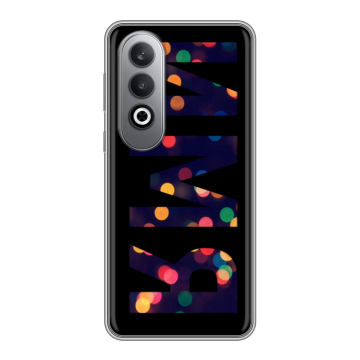 Силиконовый чехол на Oneplusnordce4 с принтом ИМЯ