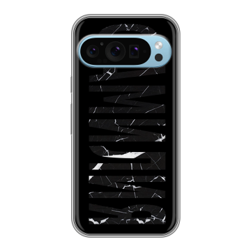 Силиконовый чехол на Google Pixel 9 с принтом ФАМИЛИЯ