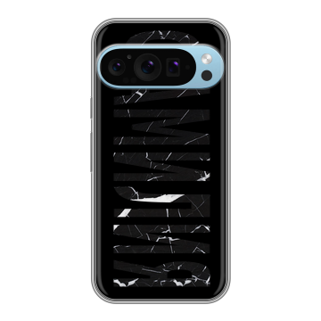 Силиконовый чехол на Google Pixel 9 Pro с принтом ФАМИЛИЯ