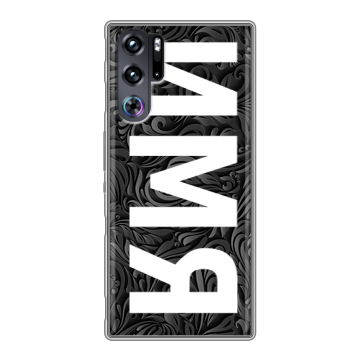 Силиконовый чехол на ZTE Nubia Red Magic 9 Pro с принтом ИМЯ