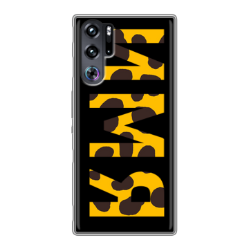 Силиконовый чехол на ZTE Nubia Red Magic 9 Pro с принтом ИМЯ