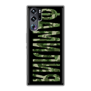 Силиконовый чехол на ZTE Nubia Red Magic 9 Pro с принтом ФАМИЛИЯ