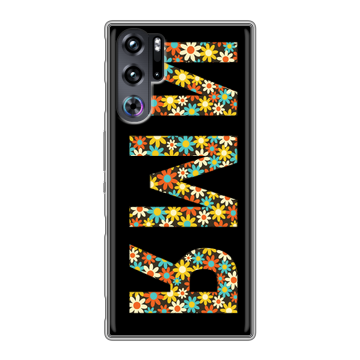 Силиконовый чехол на ZTE Nubia Red Magic 9 Pro с принтом ИМЯ