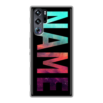 Силиконовый чехол на ZTE Nubia Red Magic 9 Pro с принтом NAME