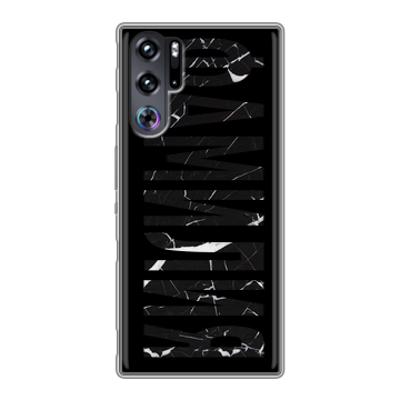 Силиконовый чехол на ZTE Nubia Red Magic 9 Pro с принтом ФАМИЛИЯ