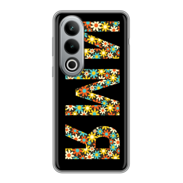 Силиконовый чехол на Oneplus Ace 3V с принтом ИМЯ