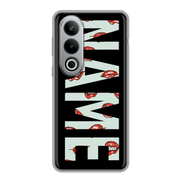 Силиконовый чехол на Oneplus Ace 3V с принтом NAME