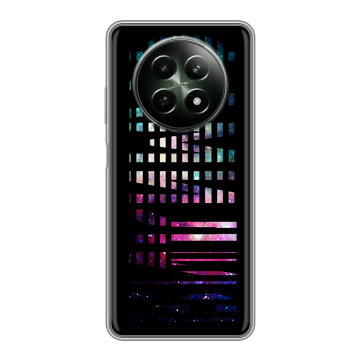 Силиконовый чехол на Realme 12 5G с принтом ФАМИЛИЯ