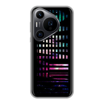 Силиконовый чехол на Huawei Pura 70 Pro с принтом ФАМИЛИЯ