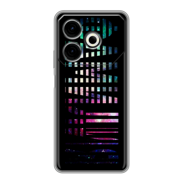 Силиконовый чехол на Tecno Pova 6 Neo с принтом ФАМИЛИЯ