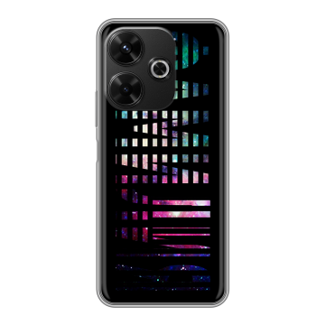 Силиконовый чехол на RedMi 13 4G с принтом ФАМИЛИЯ